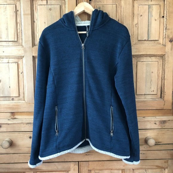 Kuhl Sweaters - Kuhl Large Alska Hoody Hooded Full Zip Sweater
